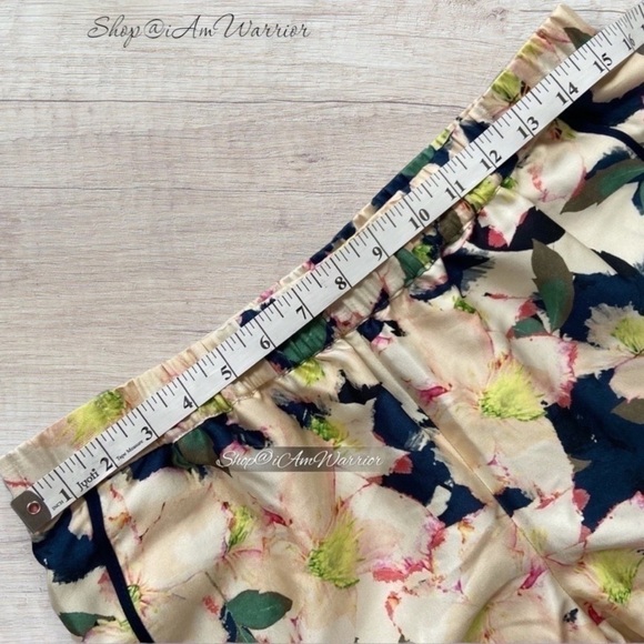J.Crew Collection NWT silk/wool floral track pants *Shop@iAmWarrior - Picture 6 of 10